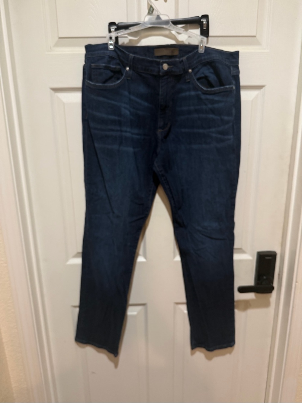 Joe's Jeans Slim Straight Dark Blue Stretch Jeans